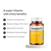 5 - TrueBasics Vitamin D3 2000iu OP, 50 capsules Unflavoured