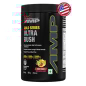 GNC AMP Gold Series Ultra Rush Powder, 0.99 lb Fruit Punch
