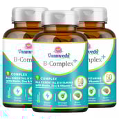1 - Vaamveda B-Complex,  60 tablet(s)  Supplements Forte with Vitamin C and Zinc (Pack of 3) 