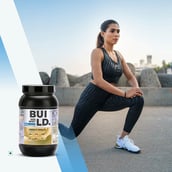 1 - Build 100% Whey Isolate,  2.2 lb  French Vanilla 