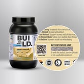 4 - Build 100% Whey Isolate,  2.2 lb  French Vanilla 