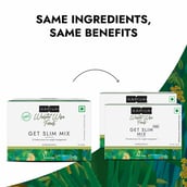 2 - Kapiva Weight Wise Foods Get Slim Mix (Pack of 2),  30 sachets/pack 