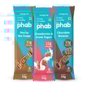 1 - Phab Protein Bar,  6 bar(s)  Assorted (11g Protein) 