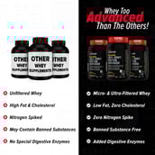 6 - GNC Amp Gold Series 100% Whey Protein Advanced,  2 lb  Double Rich Chocolate 