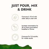 10 - Kapiva Noni Juice (Al-Round Tonic),  Unflavoured  1 L 