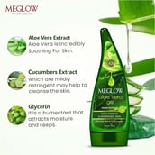 4 - Meglow Skin Brightening Cream & Aloe Vera Gel Combo,  3 Piece(s)/Pack  for All Skin Types 