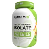 1 - Genetic Nutrition Vegan Protein Isolate,  2.2 lb  Peach 