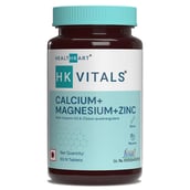4 - HealthKart Calcium  with Mag Zinc & Vit D3 OP,  60 tablet(s)  Unflavoured 