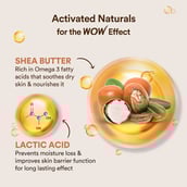 2 - WOW Skin Science Shea Butter & Cocoa Butter Moisturizing Body Lotion,  400 ml  for All Skin Types 