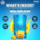 2 - GNC Lean Shake 25,  1.65 lb  Mango Smoothie