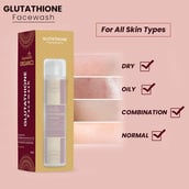 5 - Simply Herbal Glutathione Face Wash,  100 ml  for All Types of Skin 