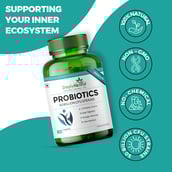 5 - Simply Herbal Probiotics,  60 capsules  Unflavoured (Pack of 2) 