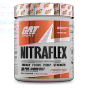 1 - GAT Nitraflex Advanced Pre-Workout,  0.66 lb  Strawberry Mango 
