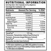 6 - GNC TamaFlex,  30 capsules 