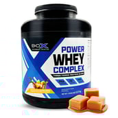 1 - Biox Power Whey Complex, 5 lb Chocolate Caramel Fudge
