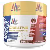 10-(2 - Americanz Muscles Creatine Monohydrate,  Unflavoured  0.22 lb 