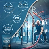 5 - Nakpro Impact Whey Protein,  2.2 lb  Coffee (Pack of 2) 