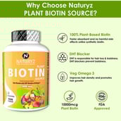 5 - Naturyz Plant Biotin,  90 tablet(s)  Unflavoured 