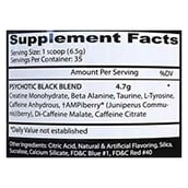 3 - Insane Labz Psychotic Black,  0.48 lb  Fruit Punch 