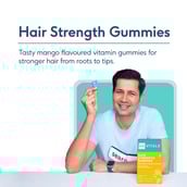 2 - HealthKart HK Vitals Hair Strength&nbsp;Biotin Gummies,  60 gummies  Mango