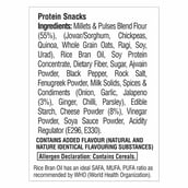 3 - RiteBite Max Protein Chips,  150 g  Cheese & Jalapeno (Pack of 3) 
