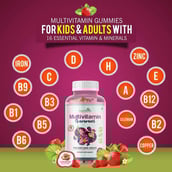 6 - Simply Herbal Multivitamin Gummies,  30 gummies  Strawberry 