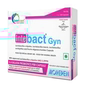 1 - Dr. Morepen Intebact Gyn,  10 capsules  Unflavoured 