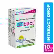 11 - Dr. Morepen Intebact Drop 2 Bn Probiotic,  10 ml  Unflavoured 