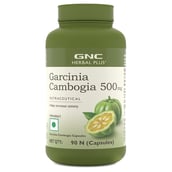 1 - GNC Garcinia Cambogia 500 mg Nutraceutical,  90 capsules 