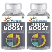 1 - Dr. Morepen Testo Boost,  60 tablet(s)  Unflavoured (Pack of 2) 