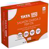 1 - Tata 1mg Salmon Omega 3 Fish Oil,  30 softgels 