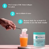 3 - HealthKart HK Vitals Skin Radiance Collagen OP, 100 g Orange