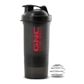3 - GNC Pro Performance Weight Gainer & Black Plastic Shaker 750ml Combo,  6.6 lb  Vanilla Ice Cream 