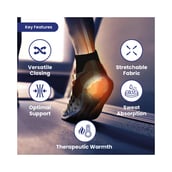 2 - Tata 1mg Ankle Binder,  Black  Small 