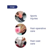 8 - Tata 1mg Ankle Binder,  Black  Large 