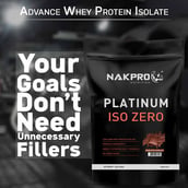 8 - Nakpro Platinum ISO Zero,  2.2 lb  Double Rich Chocolate (Pack of 2) 