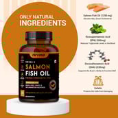 5 - Nirvasa Salmon Fish Oil Triple Strength,  30 softgels 