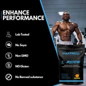 6 - Nakpro L-Arginine Flavour Tangy Orange,  0.55 lb 
