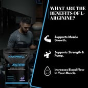 3 - Nakpro L-Arginine Flavour Blueberry,  0.22 lb 