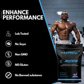 6 - Nakpro L-Arginine Flavour Blueberry,  0.55 lb 