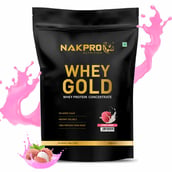 1 - Nakpro Whey Gold Protein Concentrate, 1.1 lb Lychee