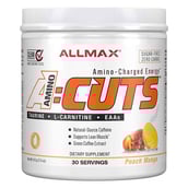 1 - Now A CUTS Amino-Charged Energy Drink,  0.46 lb  30 Servings  Peach Mango 