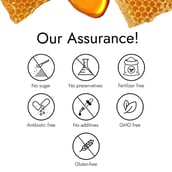 5 - Kapiva Organic Honey,  500 g  Raw & Pure 