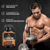 6 - AS-IT-IS Nutrition L Carnitine 500 mg, 60 capsules Unflavoured