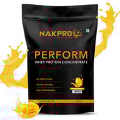 4 - Nakpro Perform Whey Protein Concentrate,  4 Piece(s)/Pack  Banana, Mango, Strawberry, Vanilla 