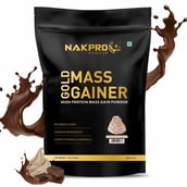 6 - Nakpro Gold Mass Gainer,  4 Piece(s)/Pack  Chocolate, Coffee, Cookies & Cream, Cream Chocolate 