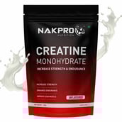 5 - Nakpro Whey Platinum Whey Protein Isolate,  2.2 lb  Unflavoured with Creatine Monohydrate 0.22 lb Unflavoured 