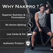 6 - Nakpro Whey Platinum Whey Protein Isolate,  1.1 lb  Unflavoured 