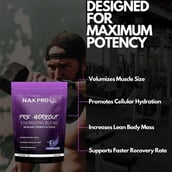 6 - Nakpro Pre-Workout,  0.22 lb  Blueberry 