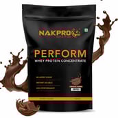 1 - Nakpro Perform Whey Protein Concentrate 2.2 lb & Creatine Monohydrate 0.22 lb Combo,  2 Piece(s)/Pack  Chocolate & Tangy Orange 